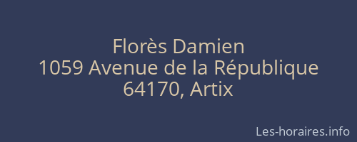 Florès Damien