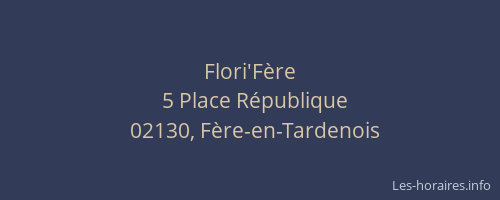 Flori'Fère