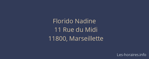 Florido Nadine