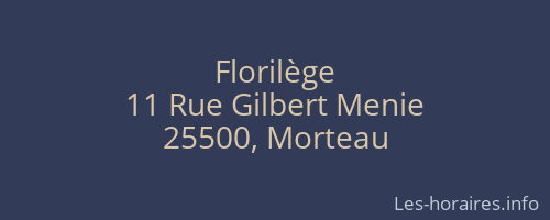 Florilège