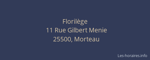 Floril&egrave;ge