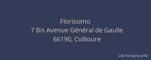 Florissimo