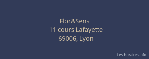 Flor&Sens