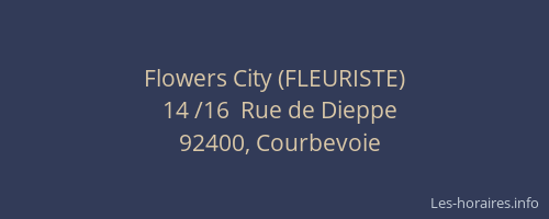 Flowers City (FLEURISTE)