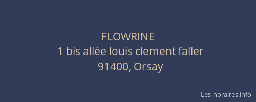 FLOWRINE