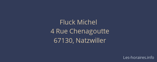 Fluck Michel