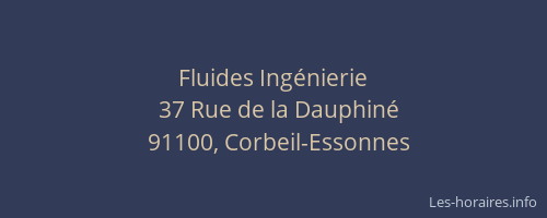 Fluides Ingénierie