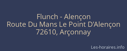 Flunch - Alençon