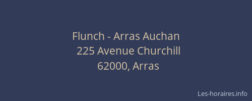 Flunch - Arras Auchan