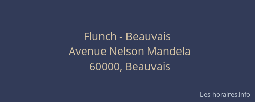 Flunch - Beauvais
