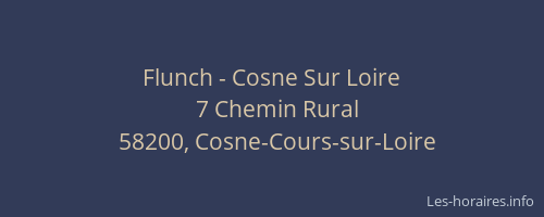 Flunch - Cosne Sur Loire