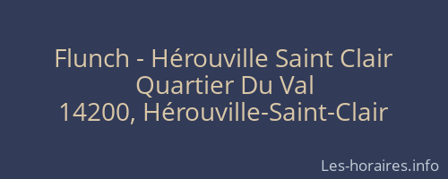 Flunch - Hérouville Saint Clair