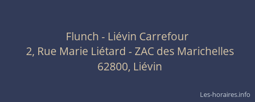 Flunch - Liévin Carrefour