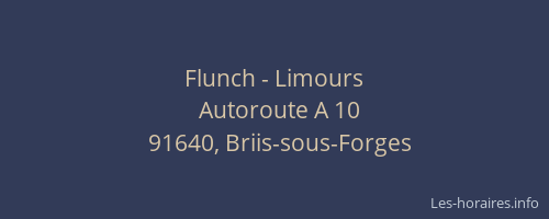 Flunch - Limours