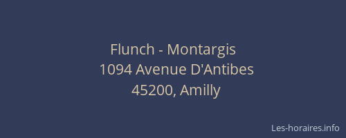 Flunch - Montargis