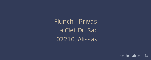 Flunch - Privas