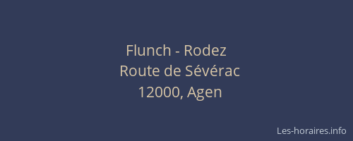 Flunch - Rodez
