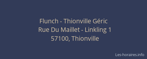 Flunch - Thionville G&eacute;ric