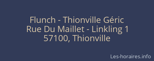 Flunch - Thionville Géric