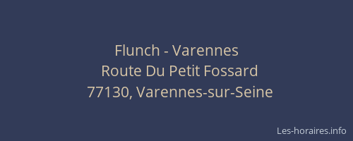 Flunch - Varennes