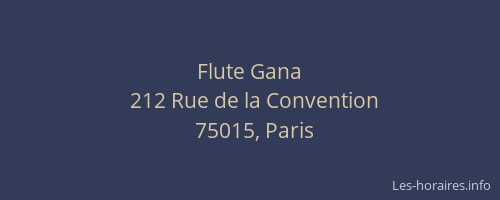Flute Gana