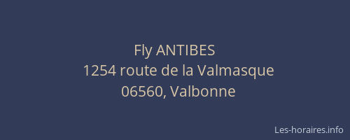 Fly ANTIBES