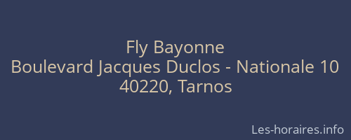 Fly Bayonne