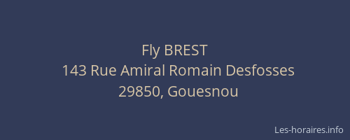 Fly BREST