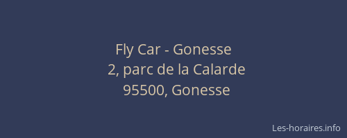 Fly Car - Gonesse