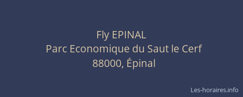 Fly EPINAL