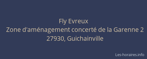 Fly Evreux