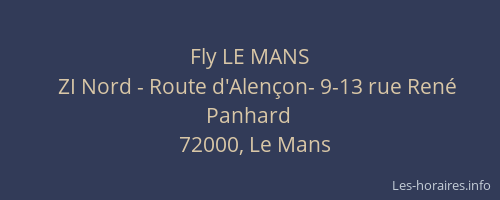 Fly LE MANS