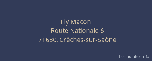 Fly Macon