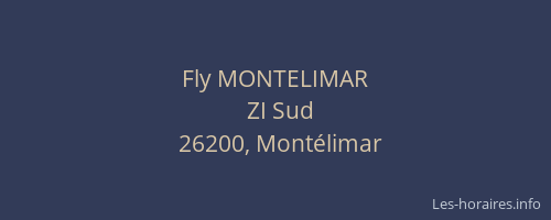 Fly MONTELIMAR