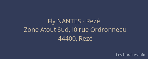 Fly NANTES - Rezé