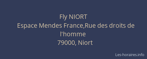 Fly NIORT
