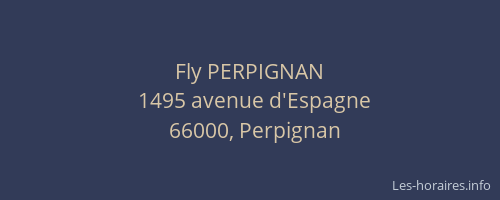 Fly PERPIGNAN