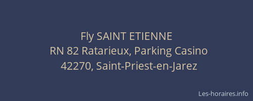 Fly SAINT ETIENNE