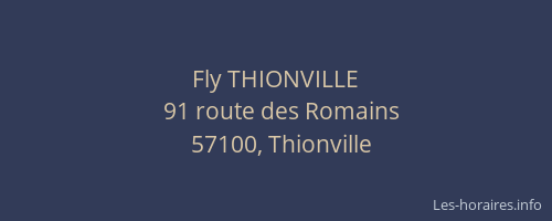 Fly THIONVILLE
