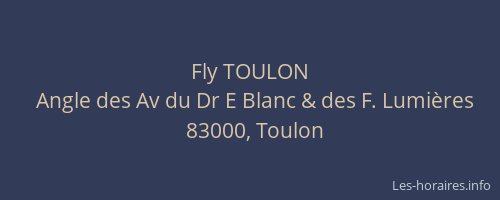 Fly TOULON