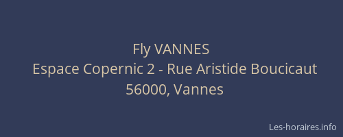 Fly VANNES