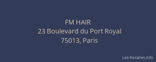 FM HAIR