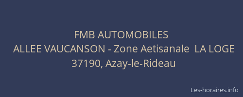 FMB AUTOMOBILES