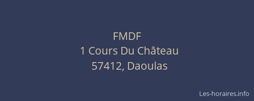 FMDF