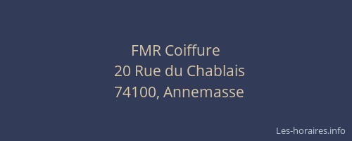 FMR Coiffure