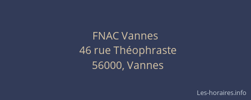 FNAC Vannes