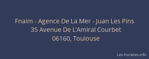 Fnaim - Agence De La Mer - Juan Les Pins