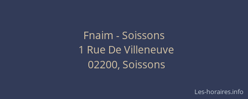 Fnaim - Soissons