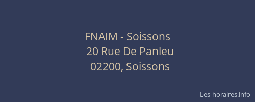 FNAIM - Soissons
