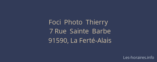 Foci  Photo  Thierry